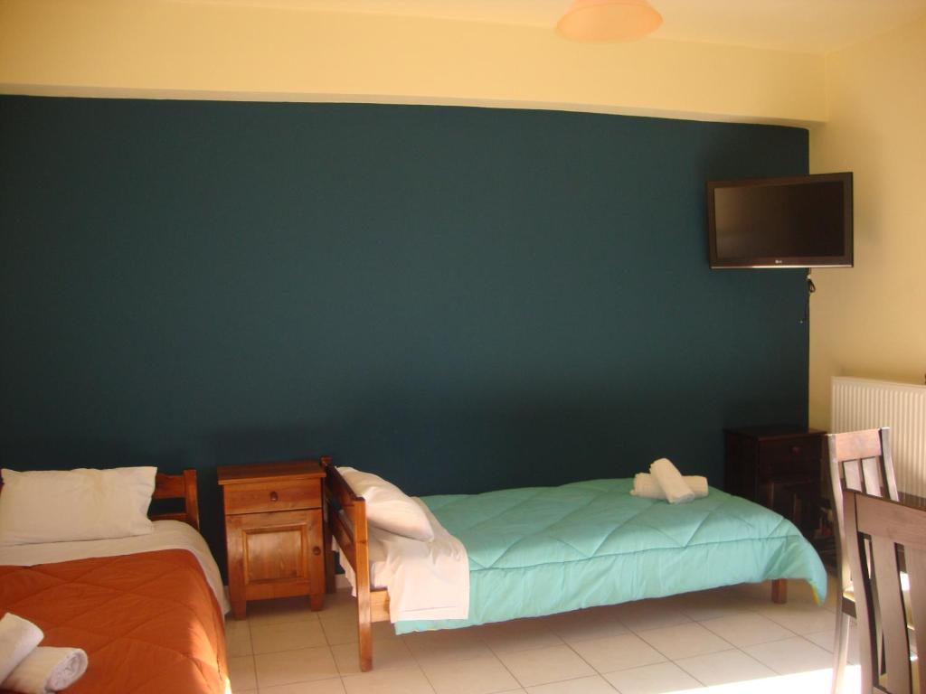 Kafiona Guesthouse Pírgos Dhiroú الغرفة الصورة